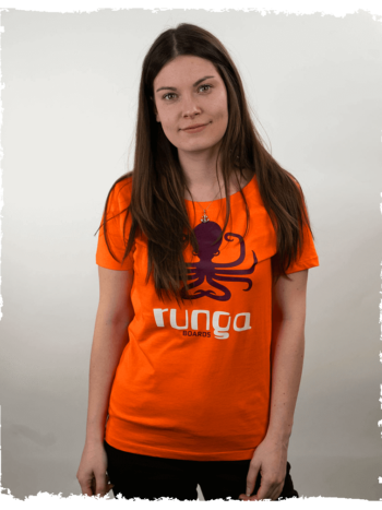 runga T-shirt »horita« Bright Orange